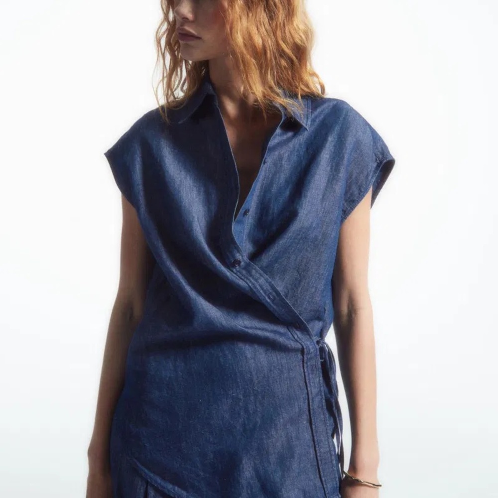 NWOT COS Denim Blue Garment